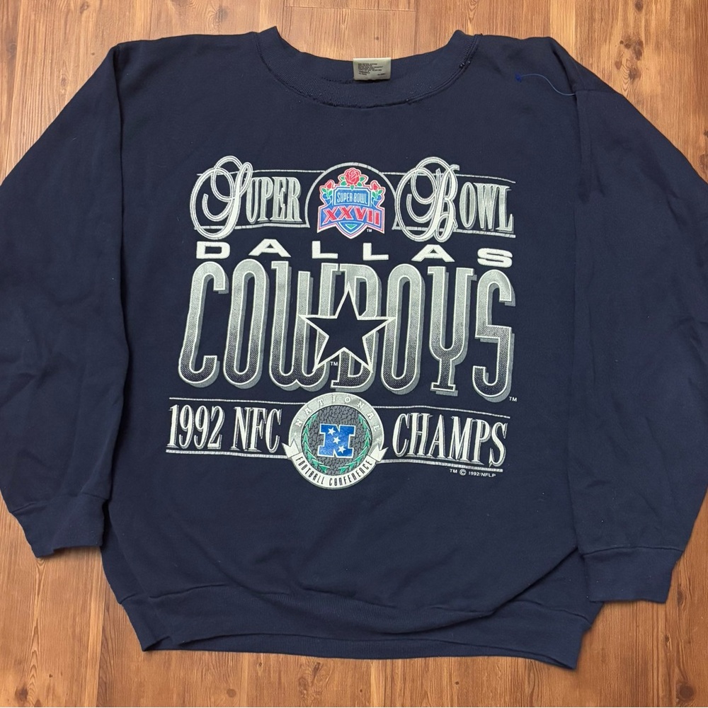 Vintage Dallas Cowboys Super Bowl Champs Sweatshirt 1992’